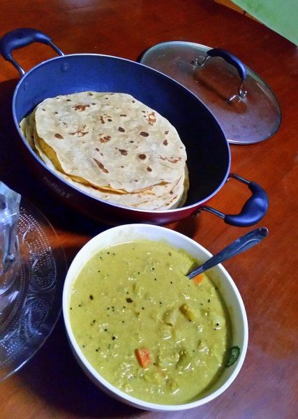 Our delicious dinner