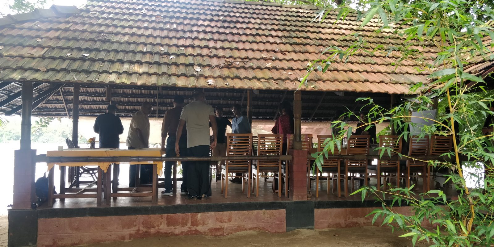 The dining hall