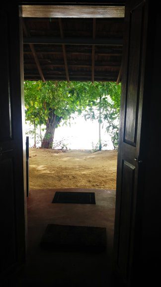 As i opened my cottage door... a morning scene